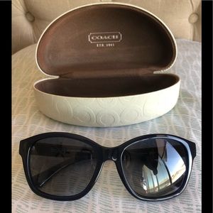 Pre own Coach sunglasses with case